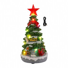 Weihnachtsbaum-Spieluhr-Weihnachtsdekoration mit betriebsbereitem musikalischem Weihnachtsbaum und mehrfarbigen Lichtern für den Tisch