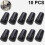 Walking Stick Rubber Tips Ferrules 10 Pack Trekking Pole Protector 1