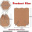 50pcs Handcraft Paper Candy Box Wedding Candy Boxes Diy Party Gift Box 3