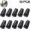 Walking Stick Rubber Tips Ferrules 10 Pack Trekking Pole Protector 1