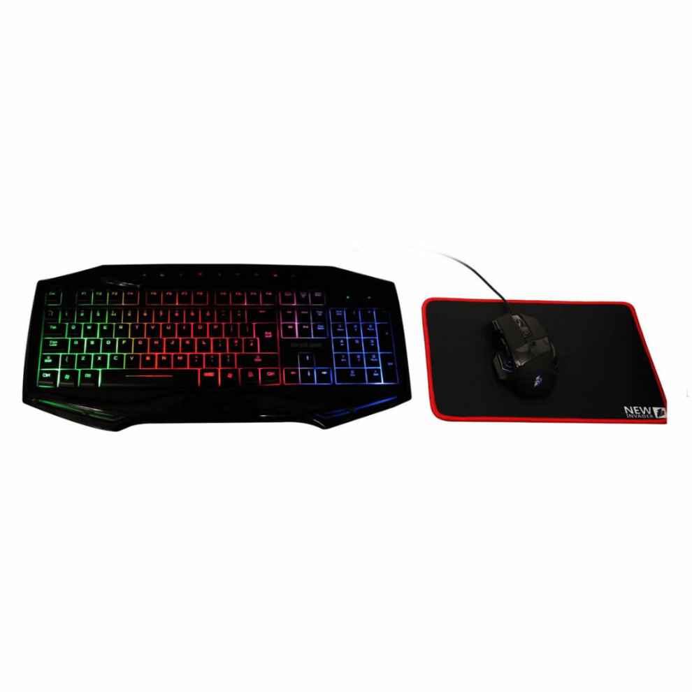 1Stplayer 1St Player Gaming Keyboard / Mouse / Mouse Pad Set Backlit - Image 2