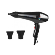 6000w Professional Hair Dryer Blowdryer for Salon High Speed Strong Wind 6 Gears Low Noise Lightweight Blower with 2 Nozzles