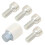 Adapter för Hjulfälgslås, Reservdelar 82A071455 för  A3 A4 A5 A6 A7 1