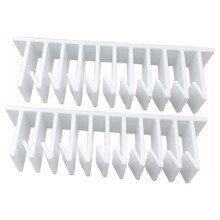 Lid Loft Lid Organizer, 10-Slot LidLoft Hanging Organizer in Cabinet,Keeps Food-Container Lids Upright, Separated, 2PCS