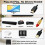 -Compatible to Optical Audio Adapter 192kHz Optical to -Compatible ARC Converter Support PCM 2.0 7
