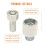 Adapter för Hjulfälgslås, Reservdelar 82A071455 för  A3 A4 A5 A6 A7 4