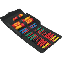VDE schroevendraaierset - WERA - 05006633001 - 23 stuks - 2 momentsleutels - 20 verwisselbare bladen
