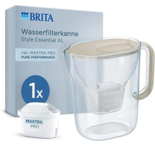 Carafe filtrante Brita Style Essential XL 3,6L Areia
