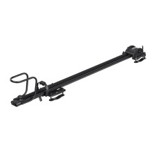 Dakkoffer voor 1 Fiets-Duoku-Laadcapaciteit 16 kg, Zwarte Verticale Steun, Ontworpen in Aluminium en Staal Q235