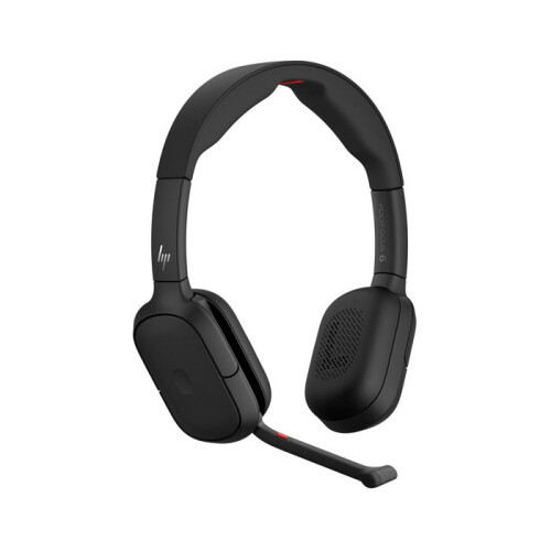 HP Hoofdtelefoon - HP - Poly Focus 625 - Draadloze Bluetooth - Actieve ruisonderdrukking - Draadloos oplaadstation 1