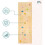 Modularer Kletterwand aus Holz - MAMABRUM - 3 Panels - 15 umpositionierbare Griffe - Zum Selbstaufbau 2