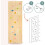 Modularer Kletterwand aus Holz - MAMABRUM - 3 Panels - 15 umpositionierbare Griffe - Zum Selbstaufbau 5