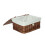 Wickerfield Brown Wicker Storage Basket - Large 5