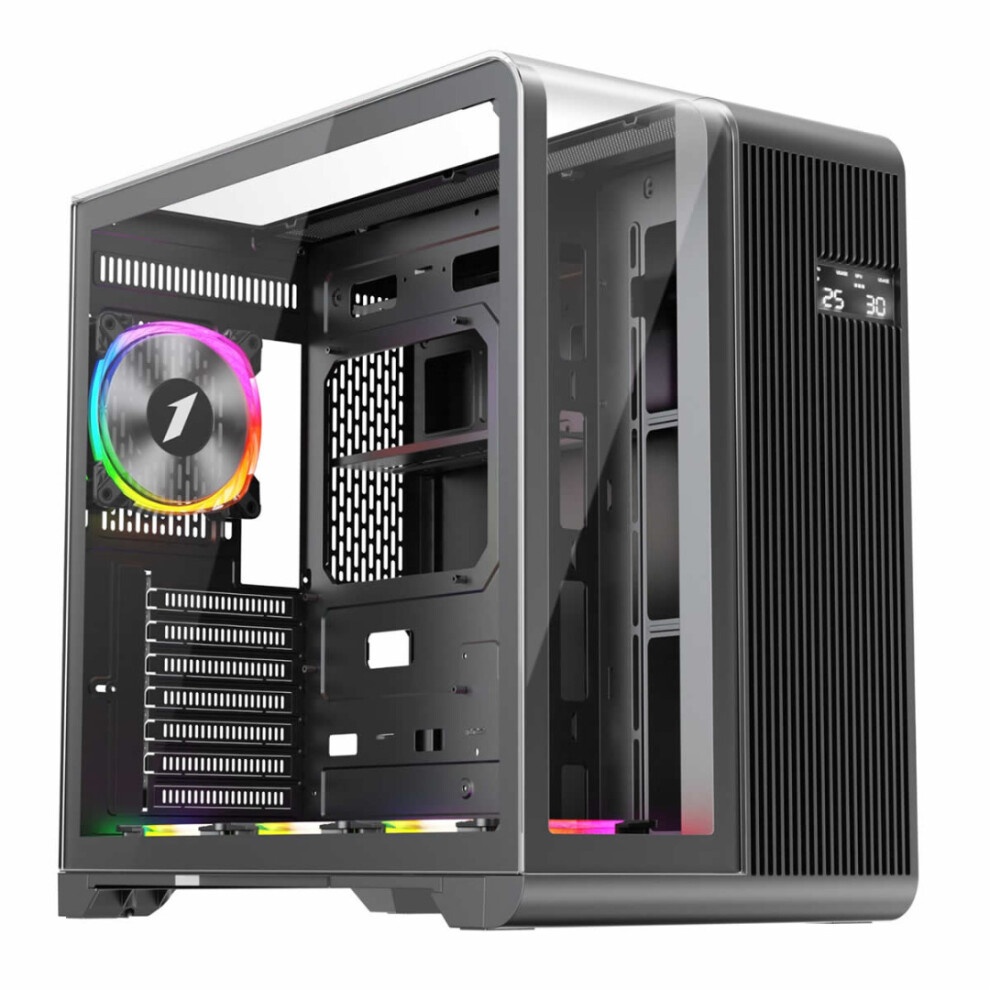 1Stplayer Black 1St Player Rt7 Atx Case With 4 X Rgb Fans - Image 3