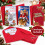 6 Traditional Christmas Money Wallets Envelopes 4