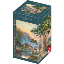 Aikuisten palapeli - SCHMIDT SPIELE - Vanha vesimylly - 59797 - 1000 palaa