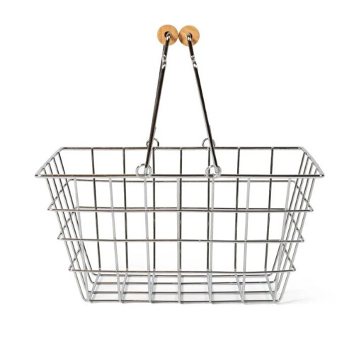Mamamemo - Metal Grocery Basket - ASTRUP GROUP
