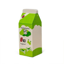 Brinquedo de imitação - MAMAMEMO - Iogurte de beber pera em madeira - Verde - Madeira - FSC 100%