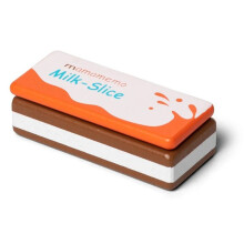 Brinquedo de imitação - MAMAMEMO - Barra de chocolate ao leite em madeira - Madeira FSC - Laranja - Para crianças até 8 anos