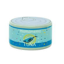 Brinquedo de imitação - MAMAMEMO - Lata de atum em madeira - Azul - Madeira - FSC 100%