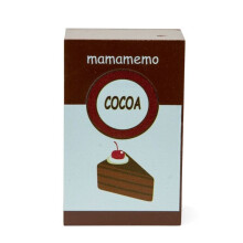 Brinquedo de imitação - MAMAMEMO - Pacote de cacau em madeira - Madeira - Marrom - 5,5 x 3 x 9 cm