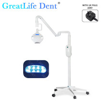 GreatLife Dent hammasvalkaisulamppu, 40W, 8 tehokasta LED-poltinta, ammattikäyttöön