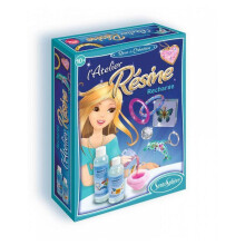 Ateliê de resina Recharge - SENTOSPHERE - Kit de bijuterias - Azul - A partir de 10 anos