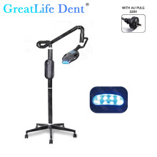 GreatLife Dent hammasvalkaisulamppu, 40W, 8 tehokasta LED-lamppua, ammattikäyttöön