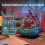 Quebra-cabeça 3D - TONECHEER - Castelo mágico - Caixa de música - Mecanismo de corda - 111 peças 3