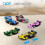 CaDA - Coffret 8 mini voitures de course à construire - TOOPIZ 4