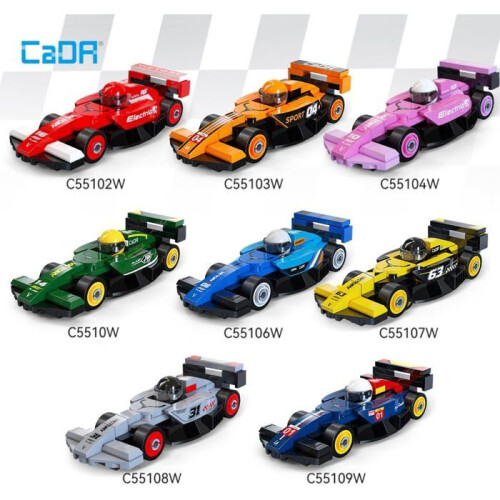 CaDA - Coffret 8 mini voitures de course à construire - TOOPIZ 2