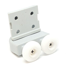 1 x Ideal Standard Shower Door Double Wheel Bottom Roller IS8