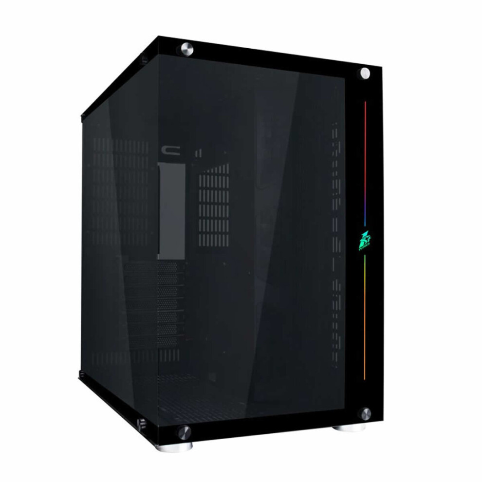 1St Player Black Sp8 Atx Micro Atx Tempared Glass Pc Case - Image 3