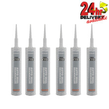 HB BODY S115 Seam Sealer Cartridge 1K Car Body Sealer Grey Fast Drying 300mL x6