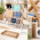 3 Tier Bamboo Clothes Dryer Airer Foldable Laundry 2