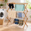 3 Tier Bamboo Clothes Dryer Airer Foldable Laundry 3