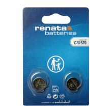 Renata CR1620, 1620, 3V Lithium Knopfzellen - 2er Blister