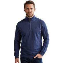 (Navy, S) FARAH Mens Winter Jumper Bomber CottonTop