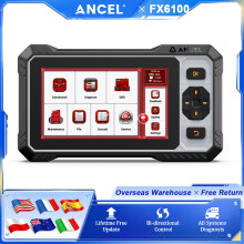 ANCEL FX6100, OBD2 automobiel diagnoseapparaat, bidirectionele scanner met 20+ onderhoudsfuncties en WiFi