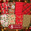 32 Christmas Wrapping Paper Sheets Traditional 7