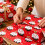 8 Christmas Wrapping Paper Sheets Cute Characters 2
