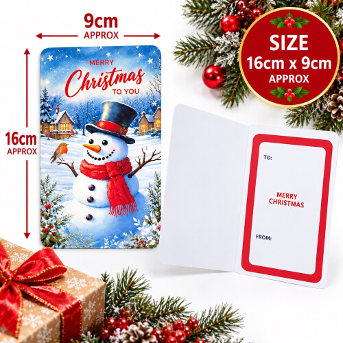 4 Christmas Money Wallets Traditional 1