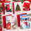 4 Christmas Money Wallets Traditional 4