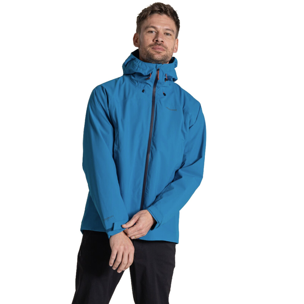 Craghoppers (S, River Blue) Mens Ponsa Waterproof Jacket - Image 2