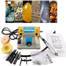 Bankpolierer, 350W, 220V, bis 10.000 U/min, für Schmuck, Holz und Steine