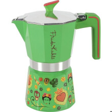 Moka-Topf Pedrini Frida Kahlo Grün 6 Tassen