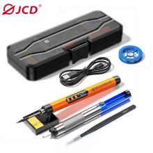 USB-C200L Digital-Lötkolben-Set, 8W Leistung, 300–450 einstellbar, Orange