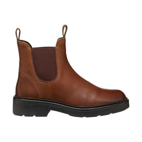Geox Bottine à Cuir Geox Respira - Marron 1