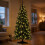 6ft  Artificial Pre-Lit Christmas Tree Tree with Warm White Lights 2