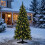 6ft  Artificial Pre-Lit Christmas Tree Tree with Warm White Lights 3